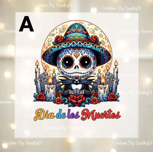 D202 | DTF TRANSFERS | DAY OF THE DEAD