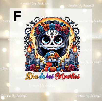 D202 | DTF TRANSFERS | DIA DE MUERTOS