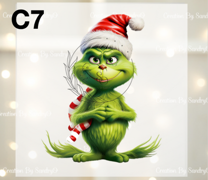 D211 DTF TRASFERS | Navidad Grinch BEBES 3