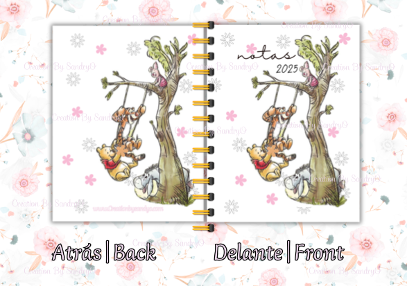 C7 | CUADERNO Y LIBRETA | Pooh y amigos