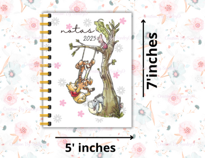 C7 | CUADERNO Y LIBRETA | Pooh y amigos