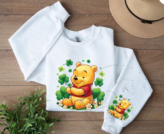 B4 | Suéter | Winnie The Pooh | St. Patrick'S Day