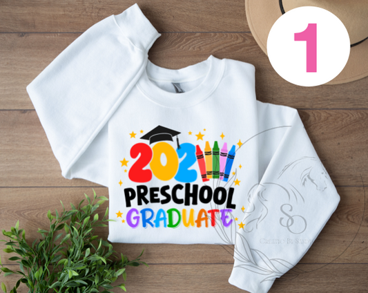 D233 | DTF TRANSFER | Preschool 2025 | Graduate