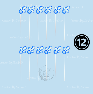 S13 Cupcake Topper BABY BOY