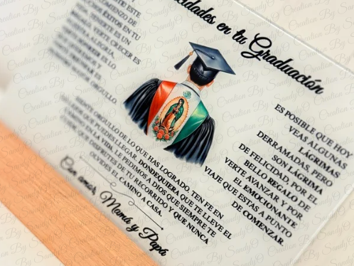 S14 Recuerdo de Graduacion, Placa de luz LED