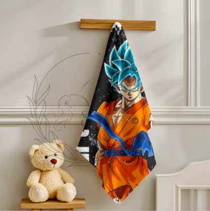 Manta de Terciopelo | Diseño de Son Goku (BL001)