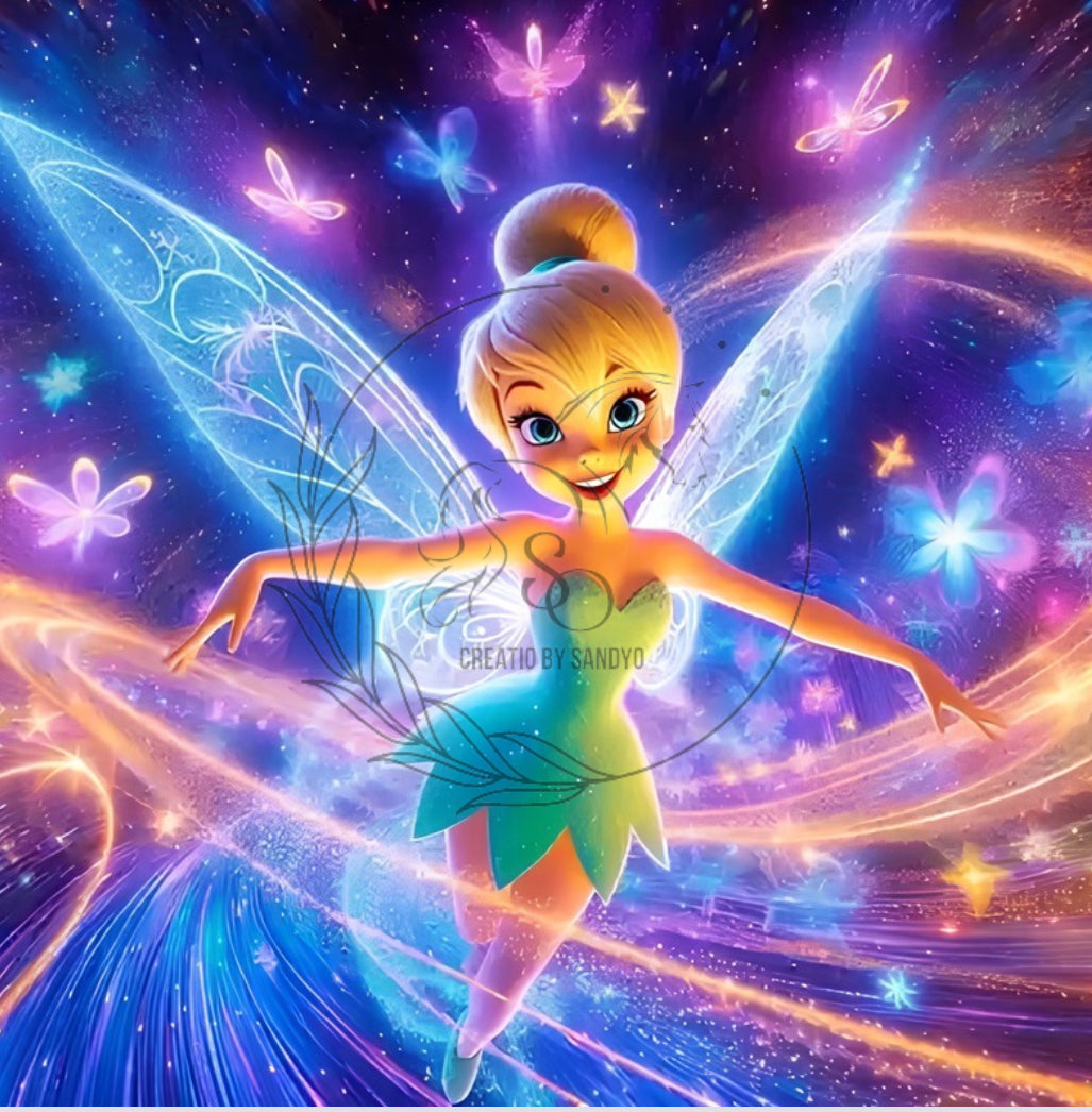 T697 | Transfers De Sublimacion | Tinker Bell