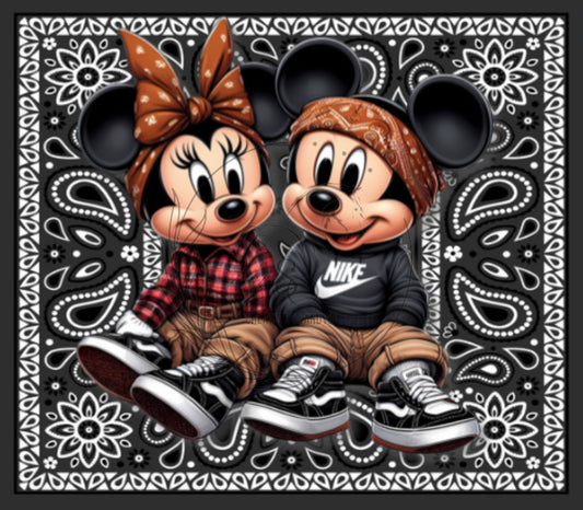 T687 | Transfers De Sublimacion | Minne and Mickey