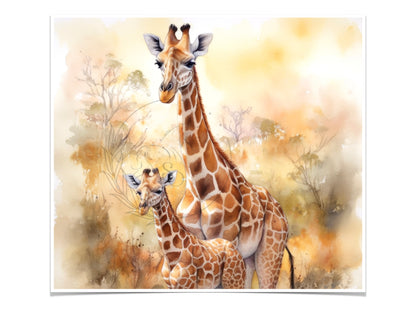 T73 Giraffe Sublimation Transfer