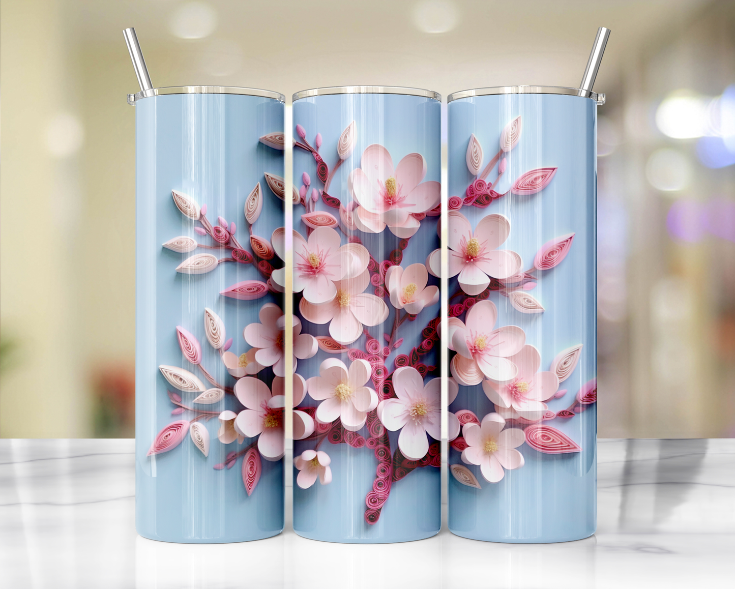 T78 Sublimation Transfer Flowers 153