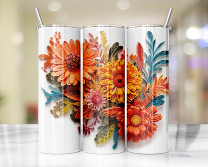 T79 Sublimation Transfer Flowers 154