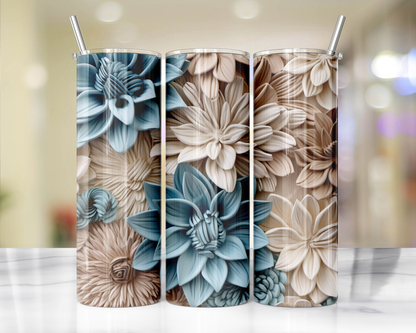 T78 Sublimation Transfer Flowers 3