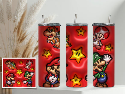 T110 Super Mario 2 Sublimation Transfer