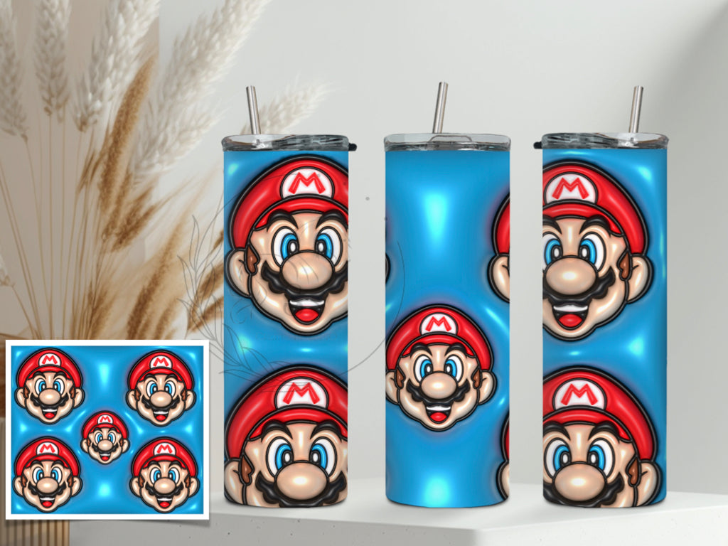 T111 Super Mario 6 Sublimation Transfer